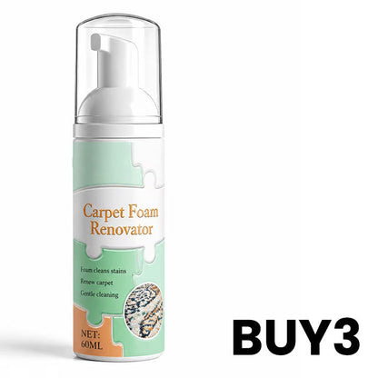 🔥Waterless Carpet Foam Stain Remover with Towel
